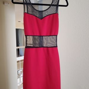 Red sexy dress